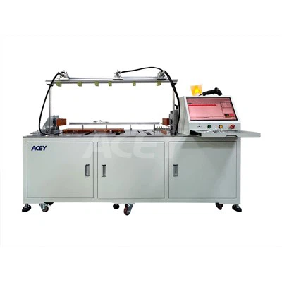 Machine d'empilement de batteries et de compression avec PC